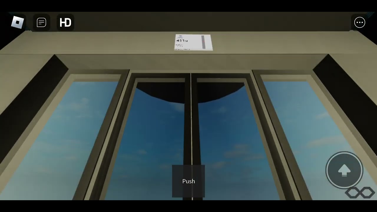 ロブロックス東京スカイツリー展望回廊エレベーター(下り)