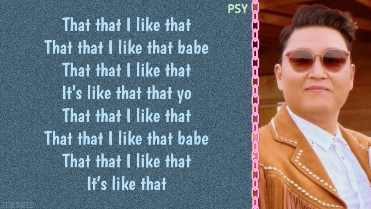 PSY (ft. SUGA of BTS) THAT THAT | Easy Lyrics