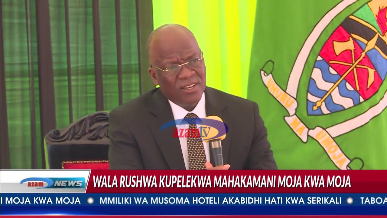 JPM aagiza malumbano baina ya TAKUKURU na DPP yakomeshwe