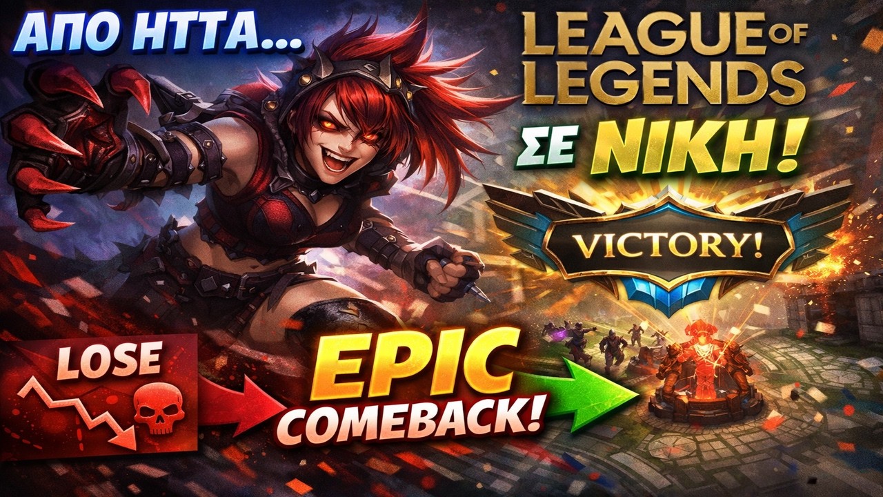 ΑΠΟ ΗΤΤΑ ΣΕ ΝΙΚΗ! 🩸 EPIC COMEBACK με Briar | (League of Legends)
