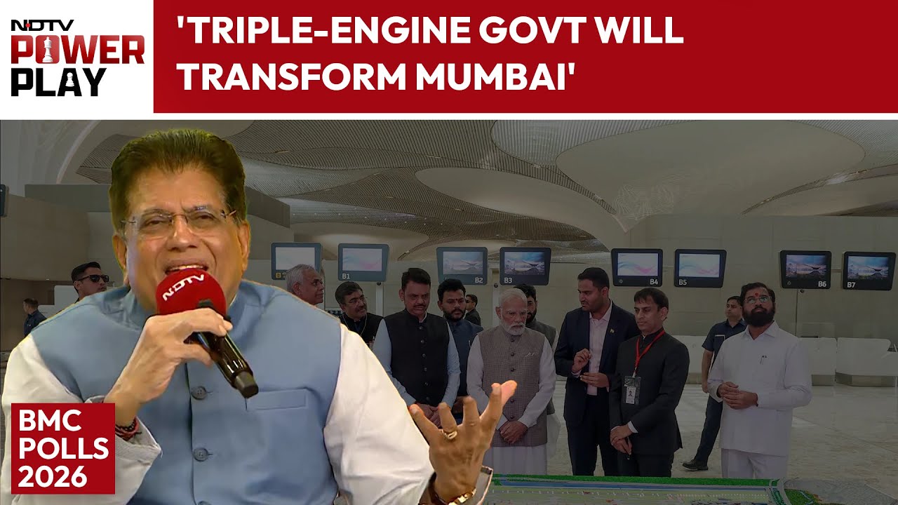 Piyush Goyal Ahead of BMC Polls: 'Triple-Engine Govt Will Transform Mumbai'