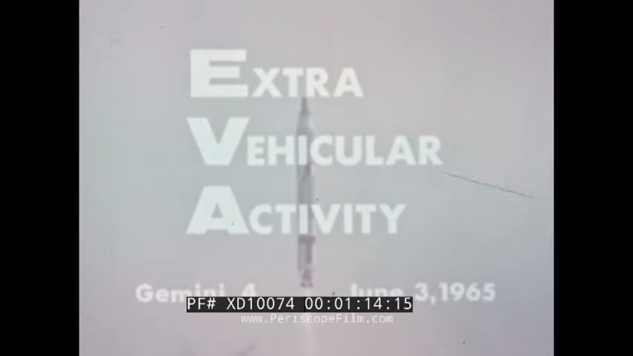 NASA GEMINI IV EXTRA VEHICULAR ACTIVITY EVA BY EDWARD H. WHITE (Print 2)XD10074  (see 77464)