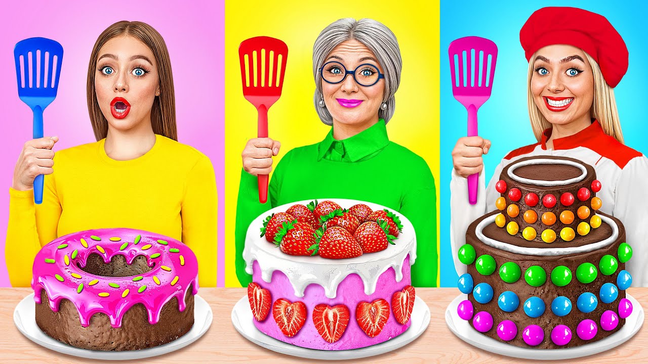 Кулинарный Челлендж: Я против Бабушки | Смешные Рецепты с Едой Trend DO Challenge