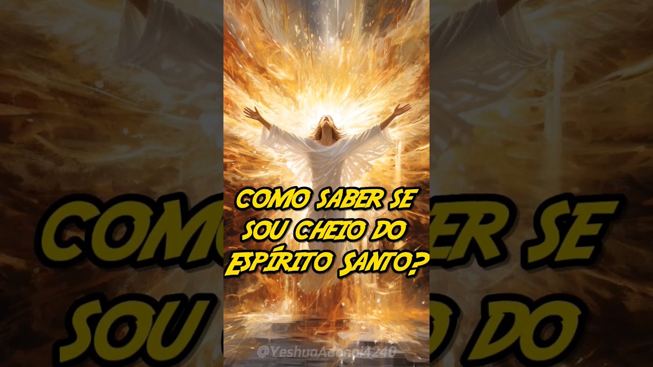 Como Ser Cheio Do Esp&iacute;rito Santo? #espiritosanto #esp&iacute;ritosanto #deus #b&iacute;blia #f&eacute; #deusefiel