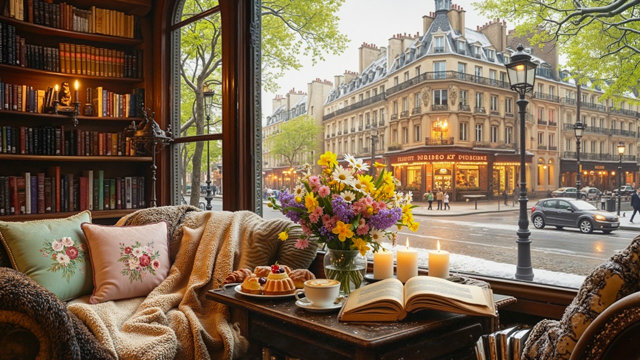 Relaxing Cafe Space | Smooth Jazz, Piano, Cafe