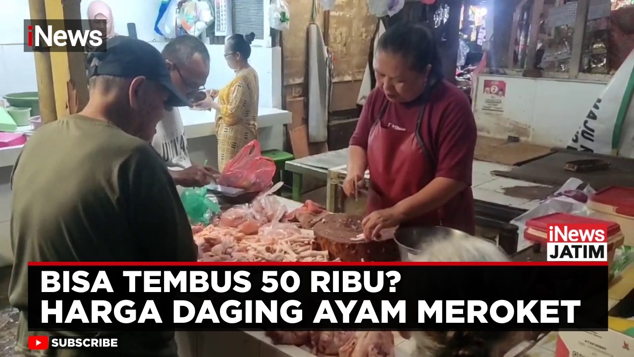 Jelang Imlek dan Ramadhan, Harga Ayam di Surabaya Diprediksi Tembus Rp50 Ribu | iNews Jatim