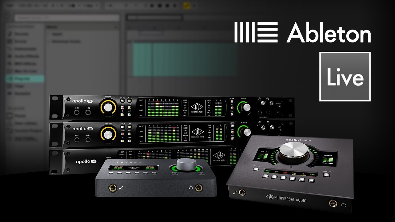 Setting up UA Interfaces for Ableton Live on Mac OSX