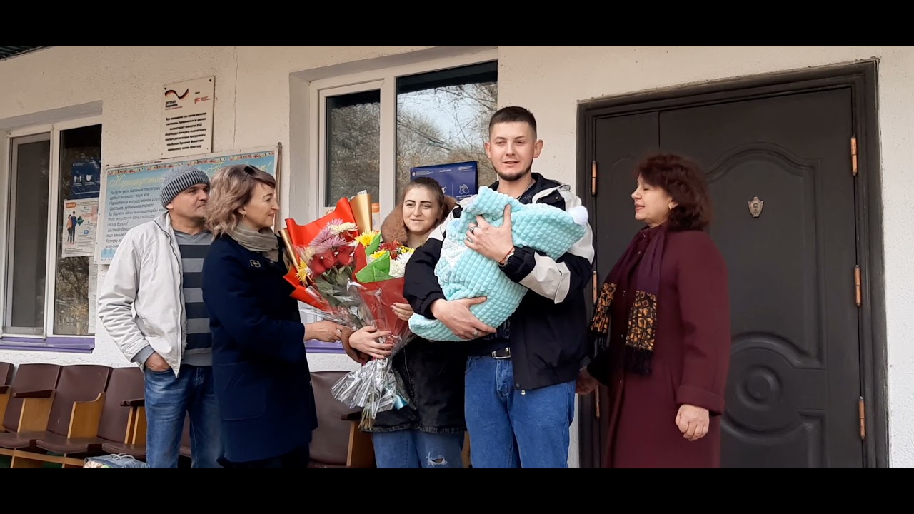 Выписка из роддома | Кант | Кыргызстан | 2021 | краткое видео