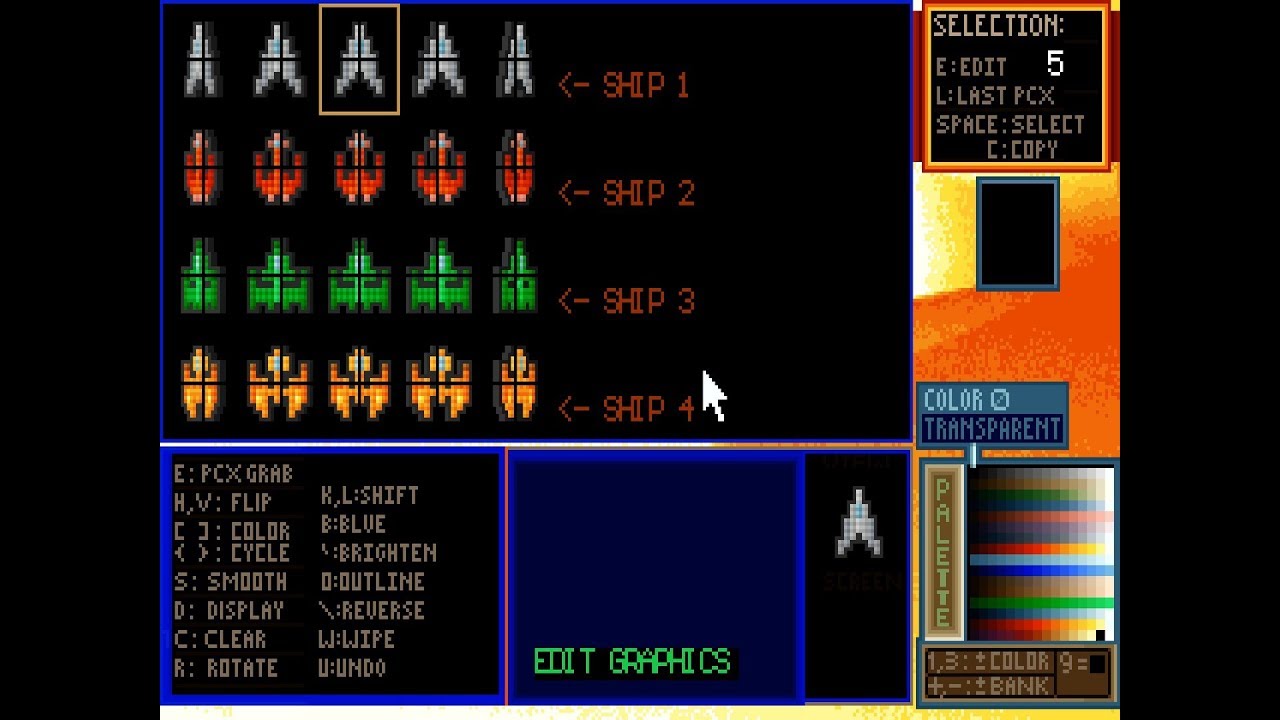 Ship Editing - Tyrian 2000 - ADG Mod 2