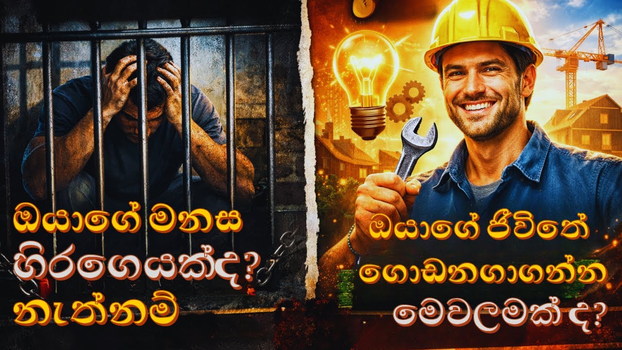 ඔබේ මනස සිරගෙයක් නෙවෙයි|Powerful Sinhala Motivation#sinhalamotivation #motivation #positivethinking