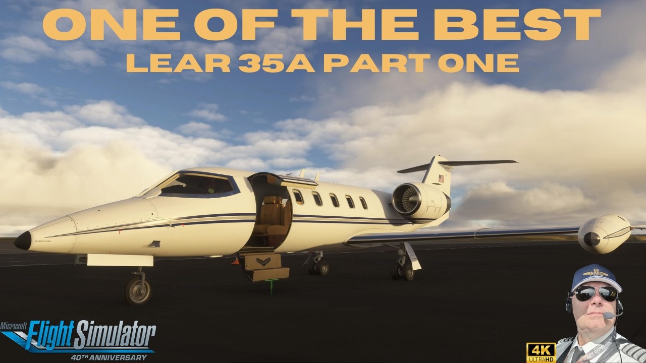 Один из лучших бизнес-джетов | Lear 35A | Первый взгляд. Часть первая.