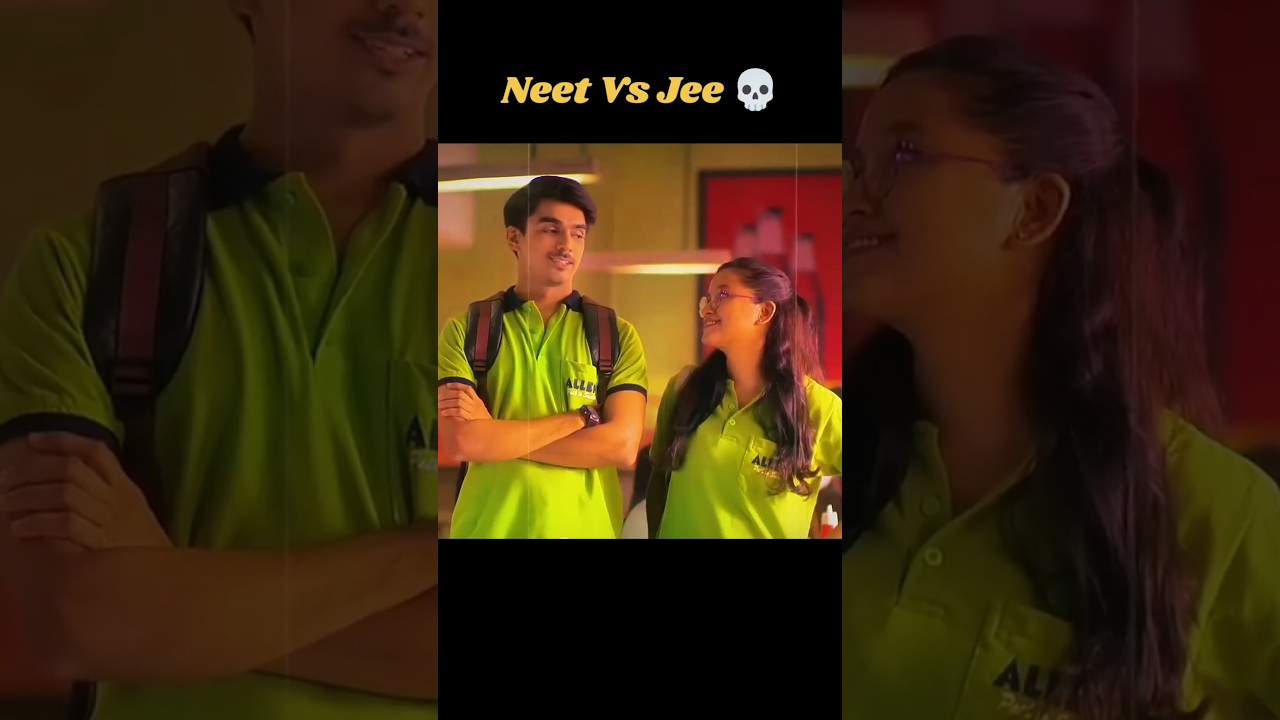 Neet Vs Jee 💀 || NEET/JEE ASPIRANTS || #neet #neetaspirant #jee #medicaldreams #allen #motivation