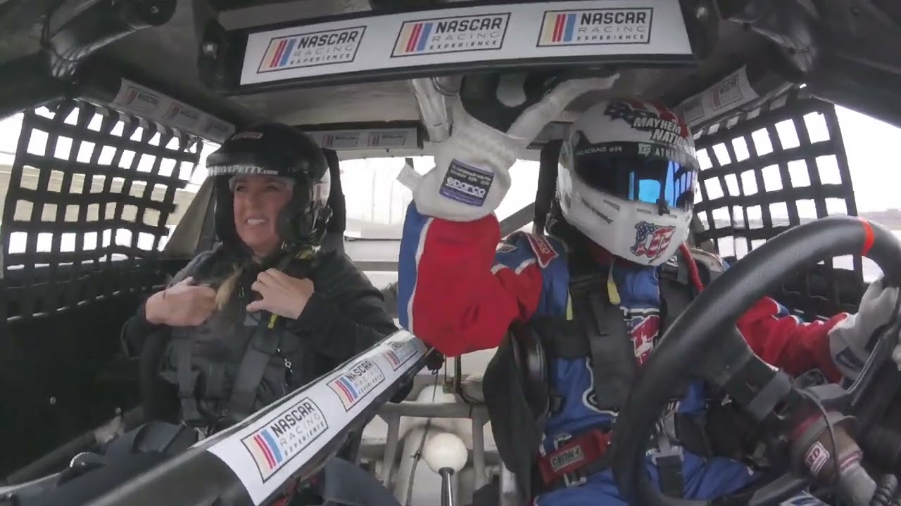 Theresa Manry Talladega Ride Along With Layne Schranz