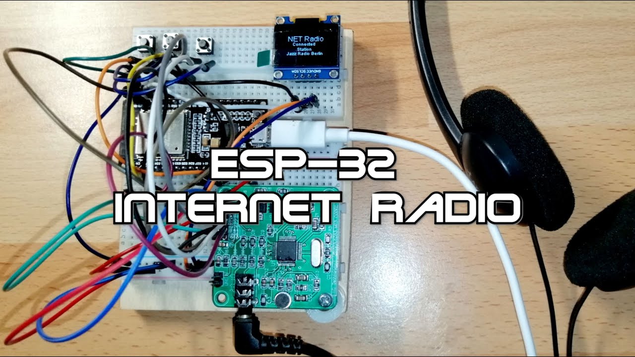Arduino Internet Radio mit ESP-32 Node