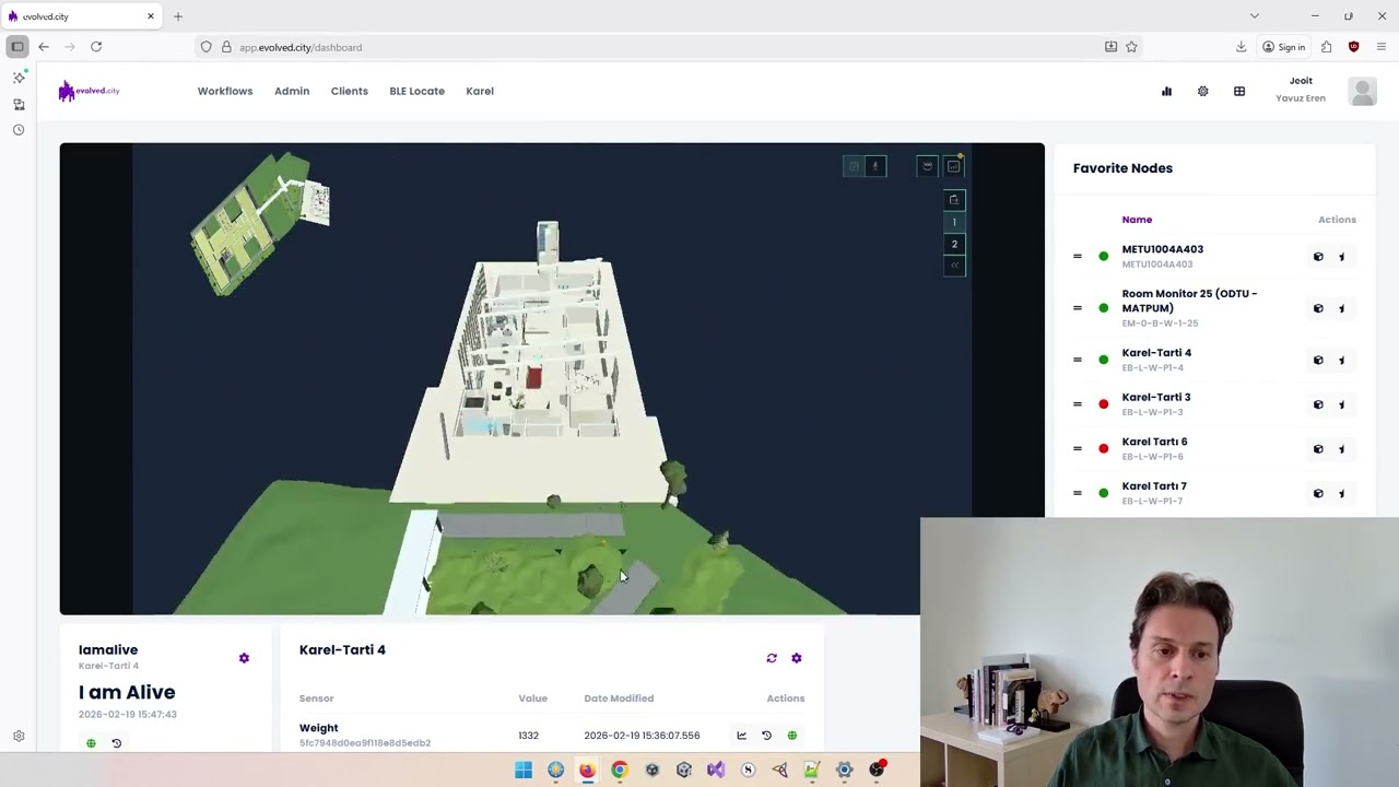 Evolved.city: Intro To The Digital Twin Component