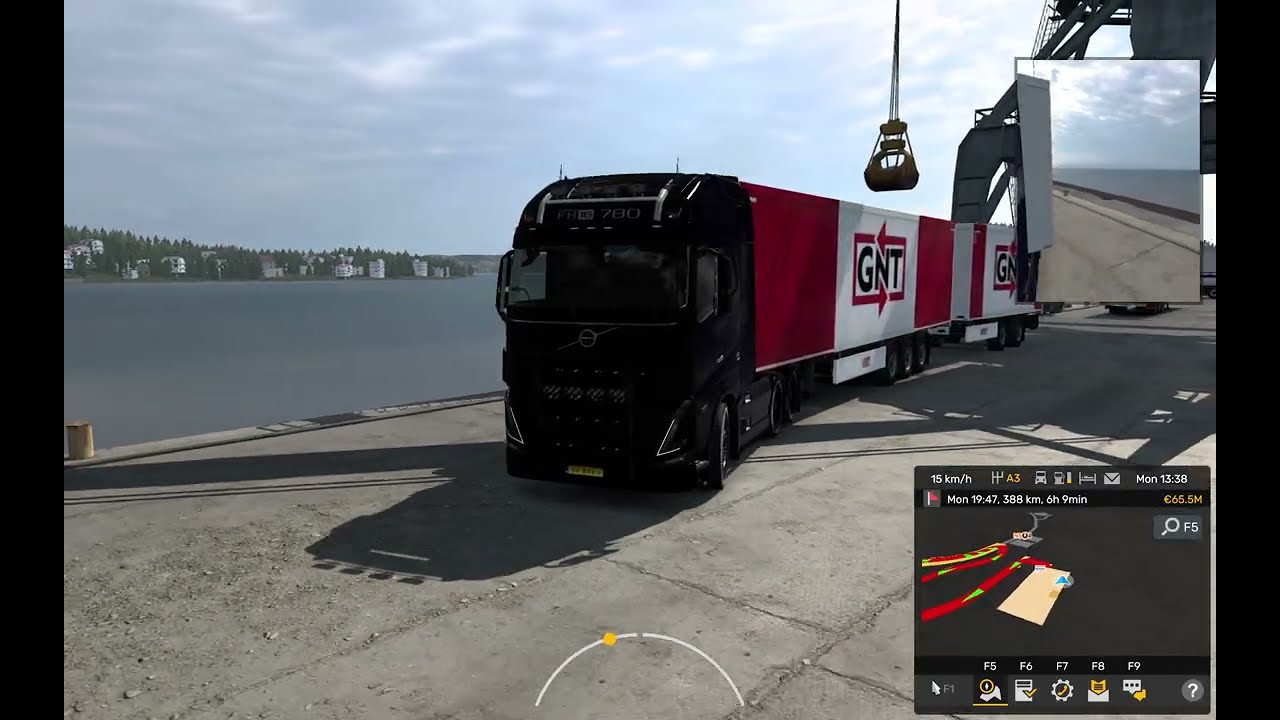 ETS 2 Nordic Horizon Gameplay Volvo (Örnsköldsvik to Uppsala)