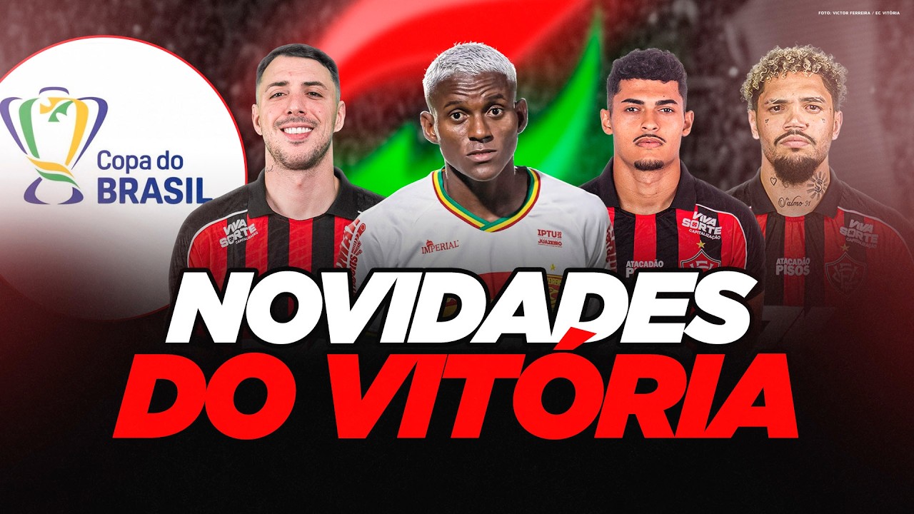 🚨 ATACANTE PRÓXIMO DO VITÓRIA, JOIA DA BASE SAIU E NOTÍCIAS