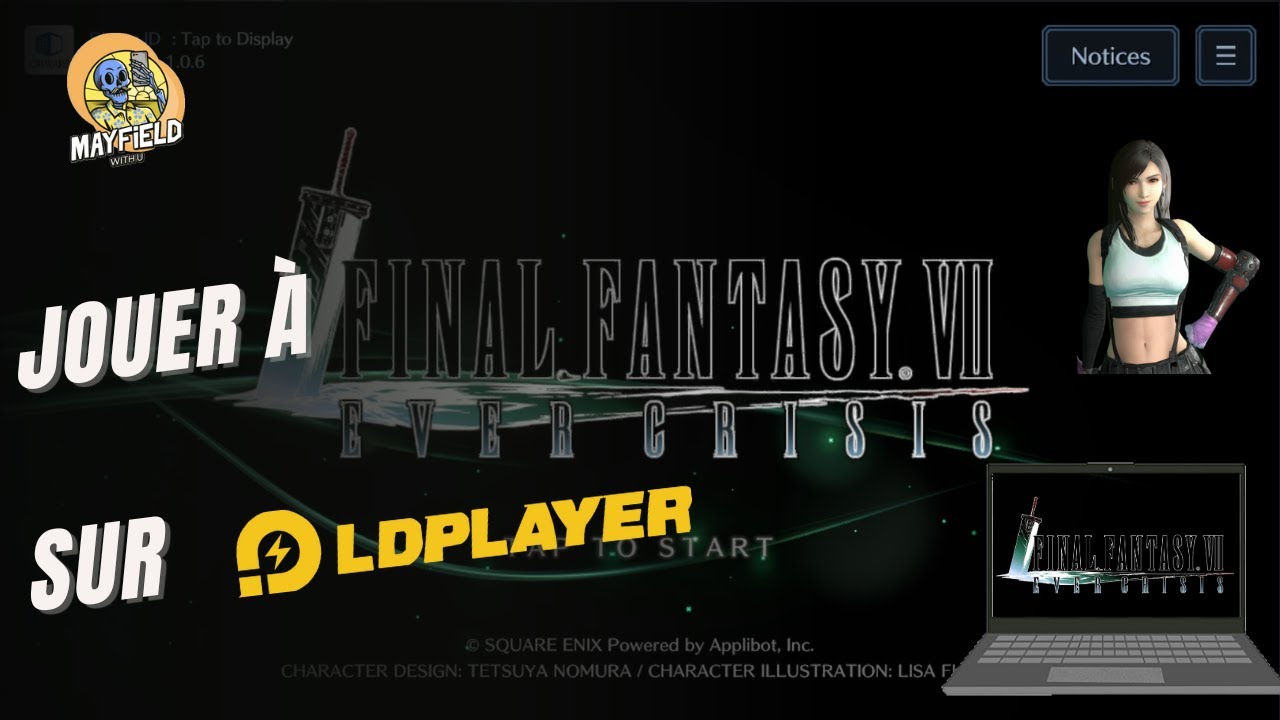 Jouer à Final Fantasy 7 Ever Crisis sur son PC! (Via Émulateur)