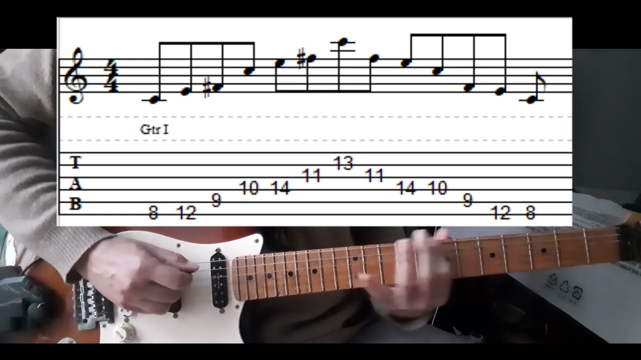 Franco D'Andrea Augmented in Major Concept Lick (with tabs) - DP's Guitar Encyclopedia