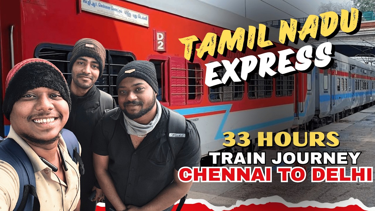 2200 KM SUPER FAST EXPRESS | MANALI TRIP  | CHENNAI TO DELHI | WINTER TRIP 2026 | #tamilnaduexpress