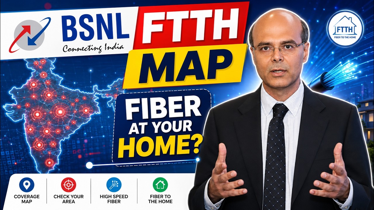 Analyzing BSNL FTTH Coverage Map: How Do You Decide If FTTH Is Available at Your House?