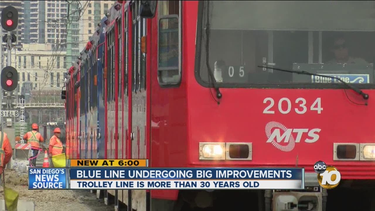 Major improvements planned for trolley's Blue Line