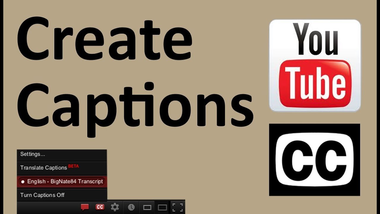 How To Add Closed Captions To A YouTube Video
