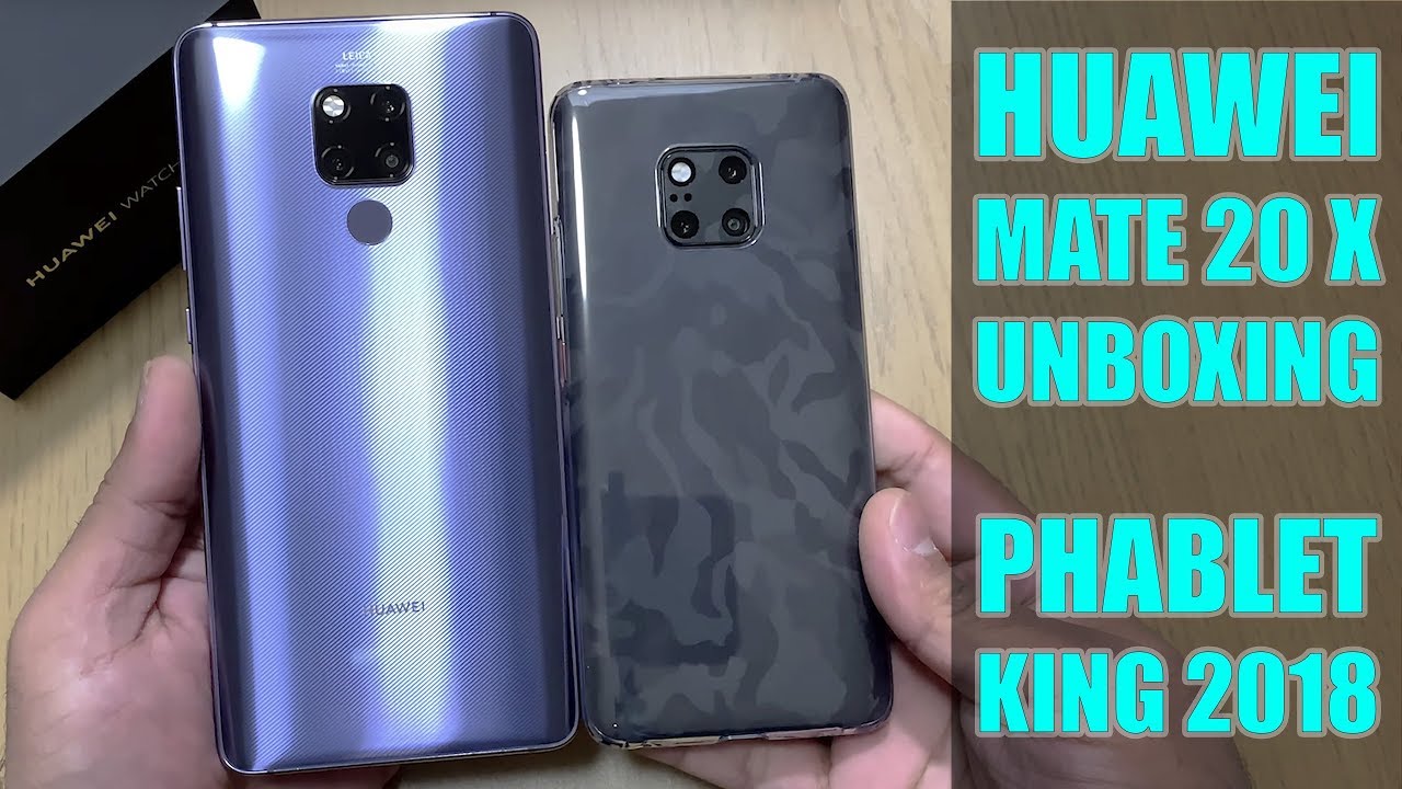 Huawei Mate 20 X Unboxing - First Look - Hands-On