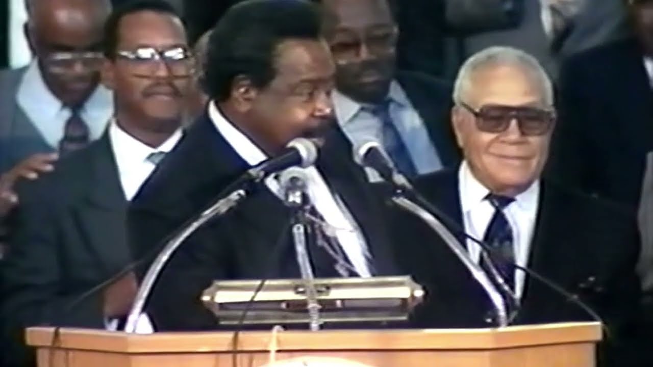 Bishop Chandler David Owens Altar Call Praise Break at the COGIC Holy Convocation Year 1991!