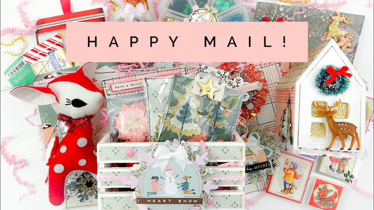 Gorgeous!! Incoming Happy Mail from CarinaCrafts!