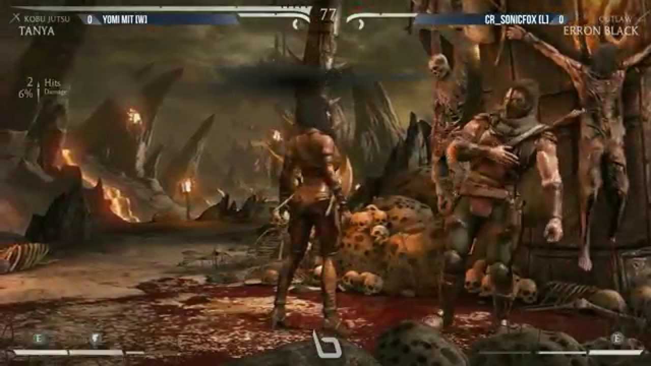 Next Level Battle Circuit 126 - MKX - Grand Final - YOMI MIT (Tanya) vs cR_Sonicfox (Erron Black)