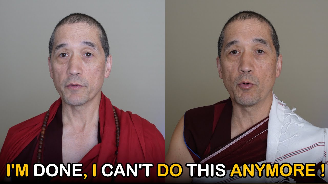 I'm done, I can't do this anymore! - Why I Am Giving up My Robes #BuddhismInTheWest #BuddhistMonk