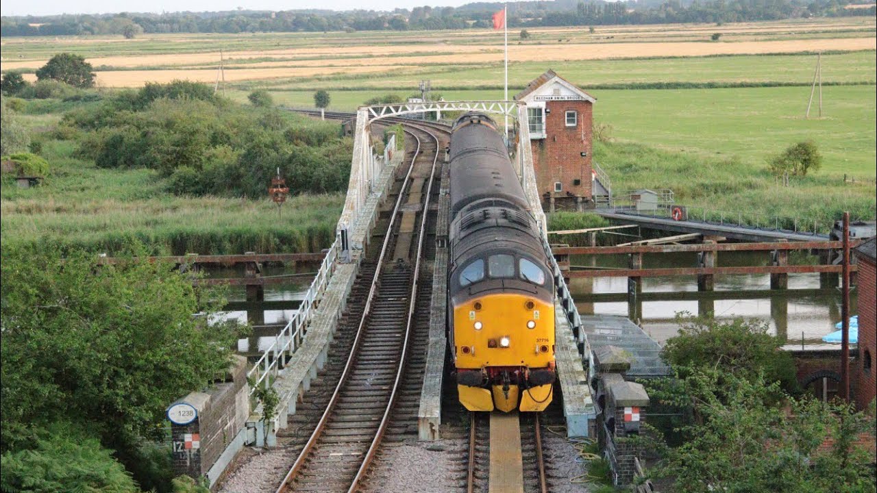 Last Week of the Greater Anglia Class 37 Short Sets