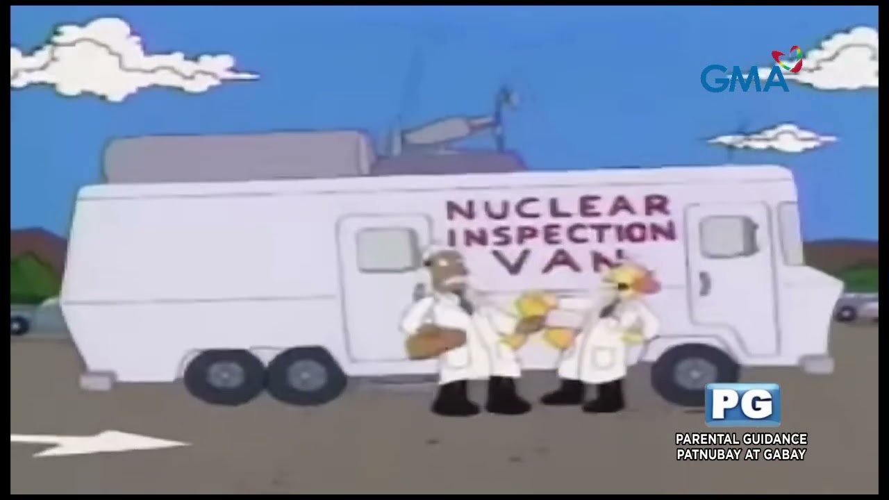 The Simpsons - Nuclear reactor truck meltdown [MTRCB PG]