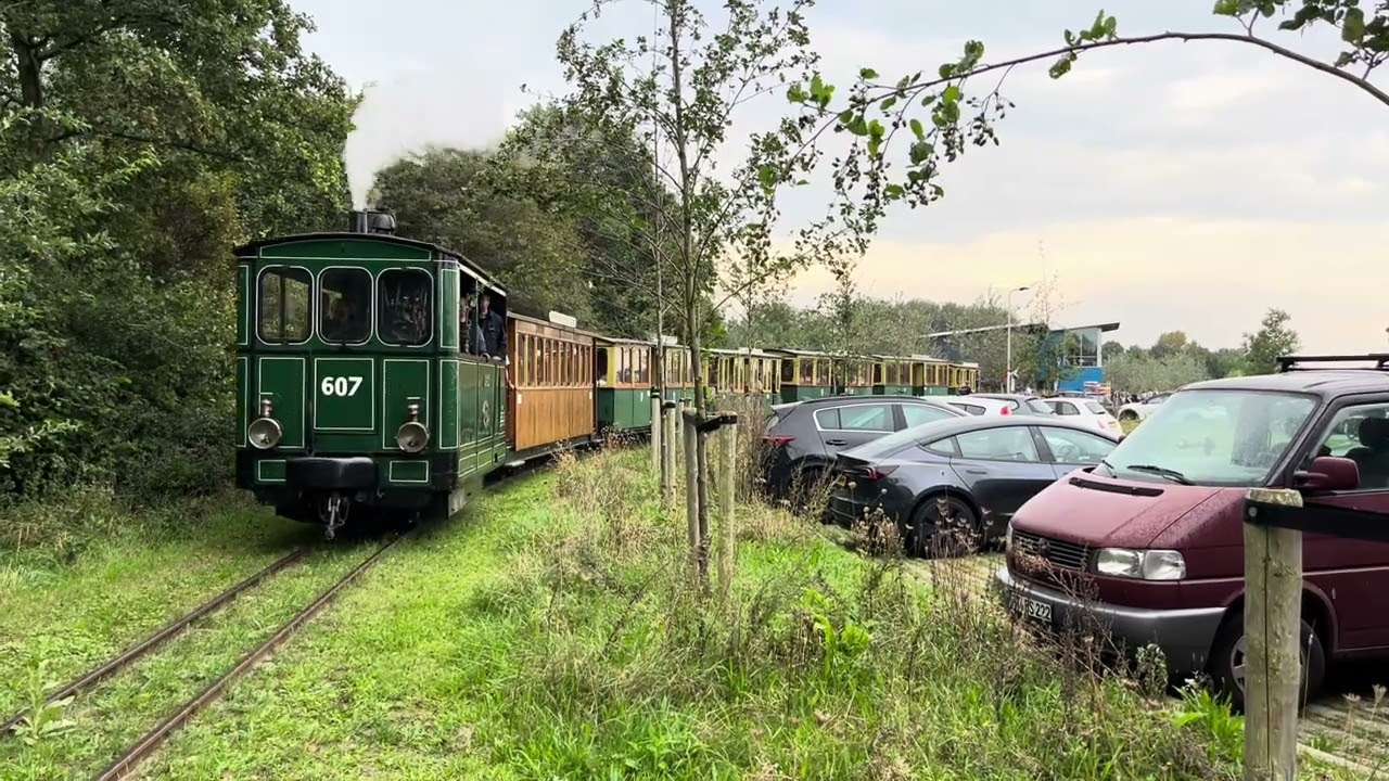 [2024-09-22] Zondag 22 september 2024 ZE lok 607 Vrijland bij Stoomtrein Katwijk Leiden