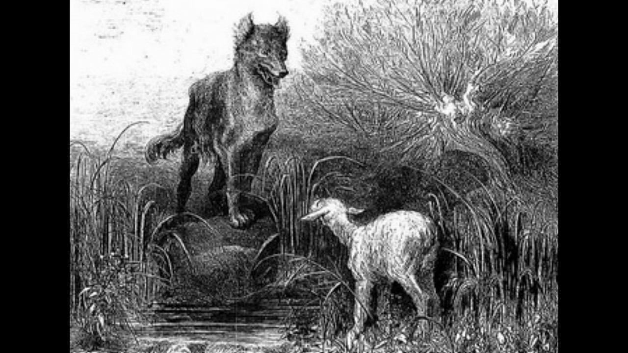 Jean De La Fontaine - El lobo y el cordero