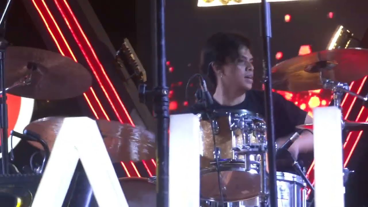 Axel Andaviar Drum Cam - You Give Love A Bad Name | U'Camp Live lippo mall Kemang 2024