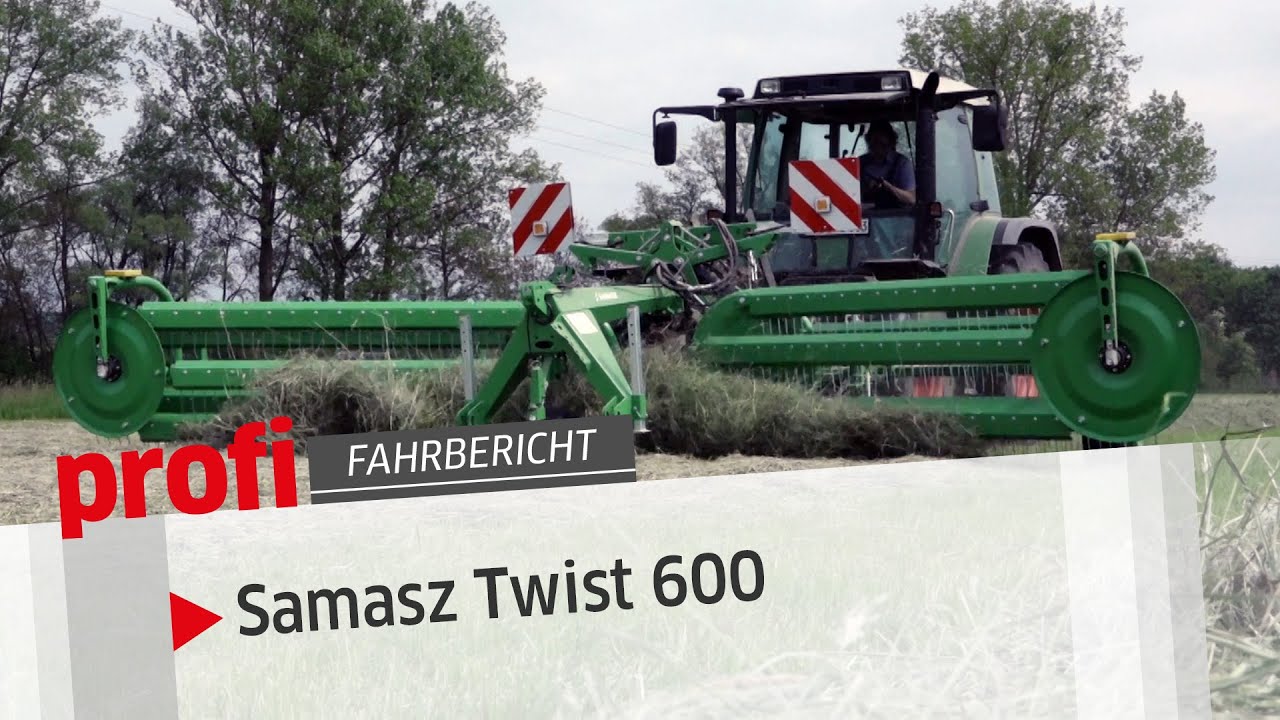 Samasz Kammschwader Twist 600 | profi #Fahrbericht