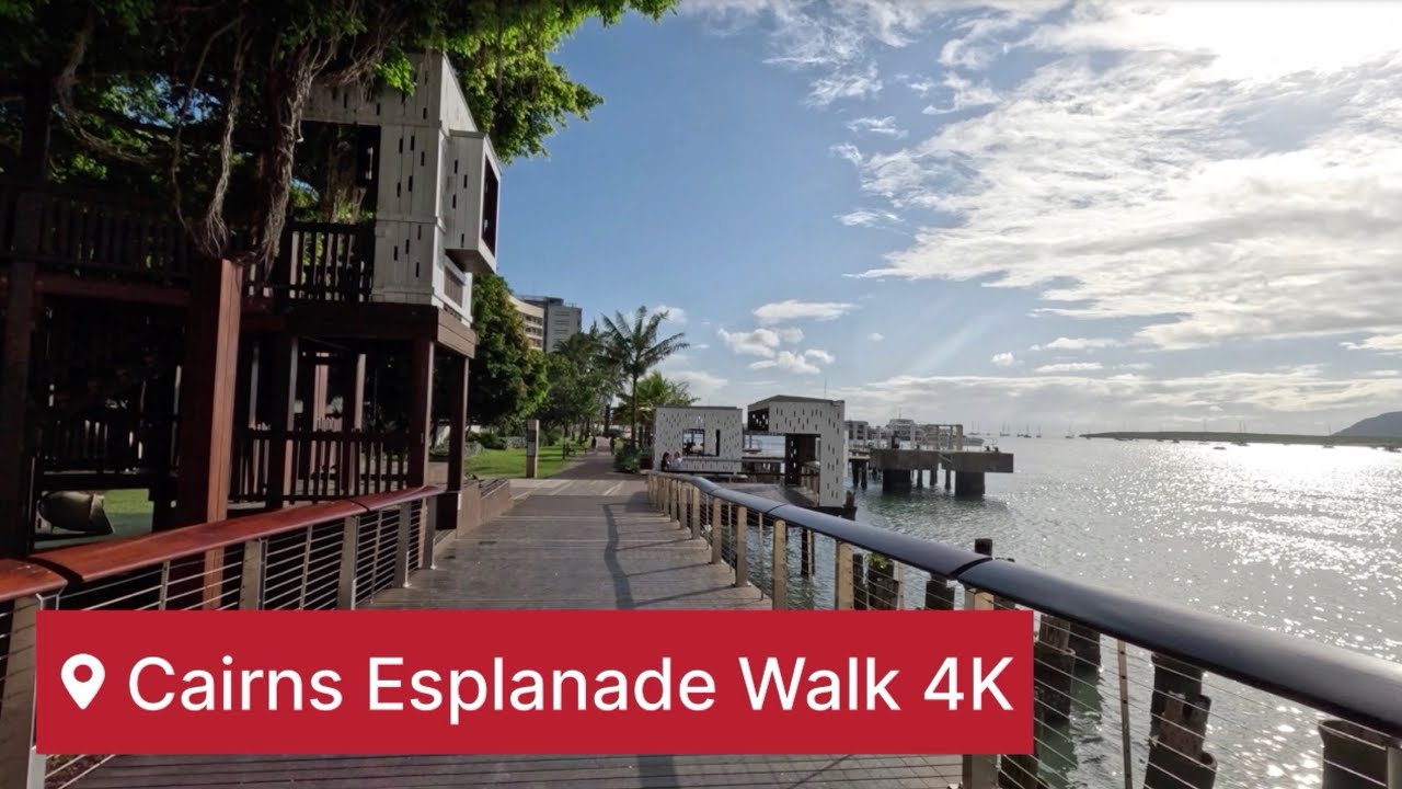 Cairns Esplanade Walk 4k