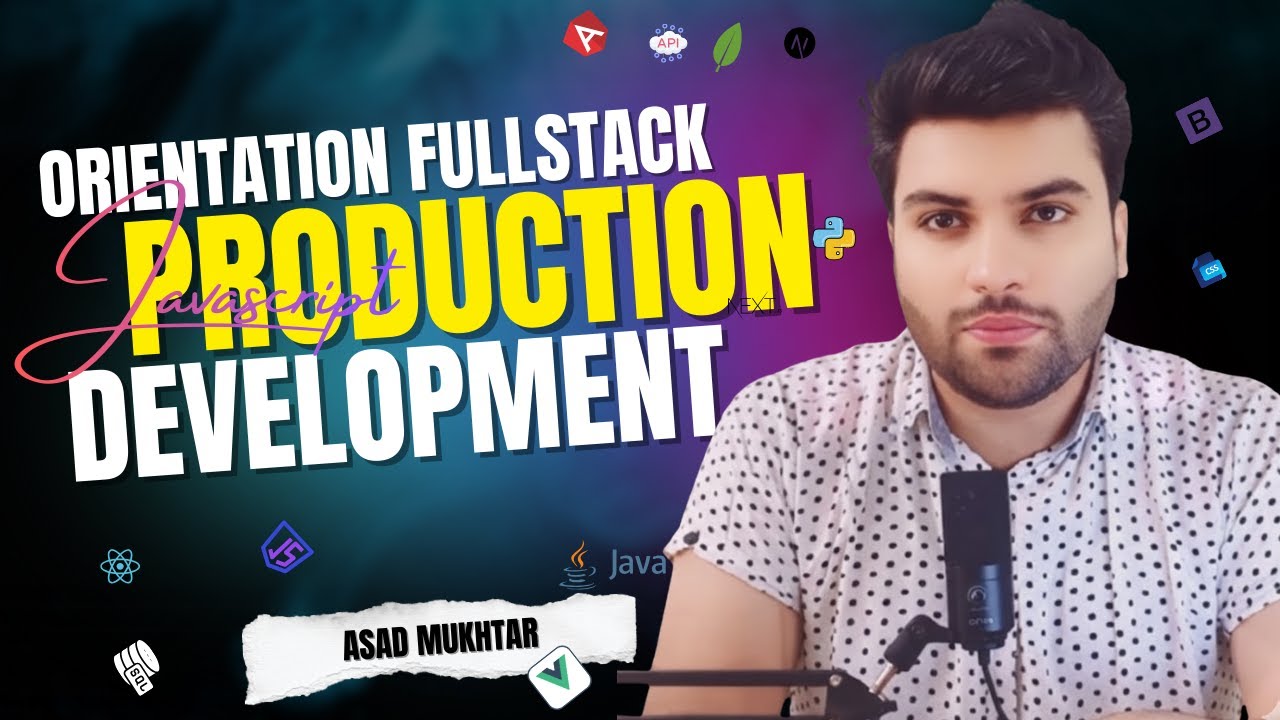 Orientation Class of JavaScript Production Development