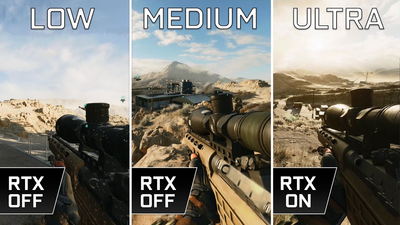 Battlefield 2042 : Low vs Medium vs Ultra Graphics in 4K | RTX 4090