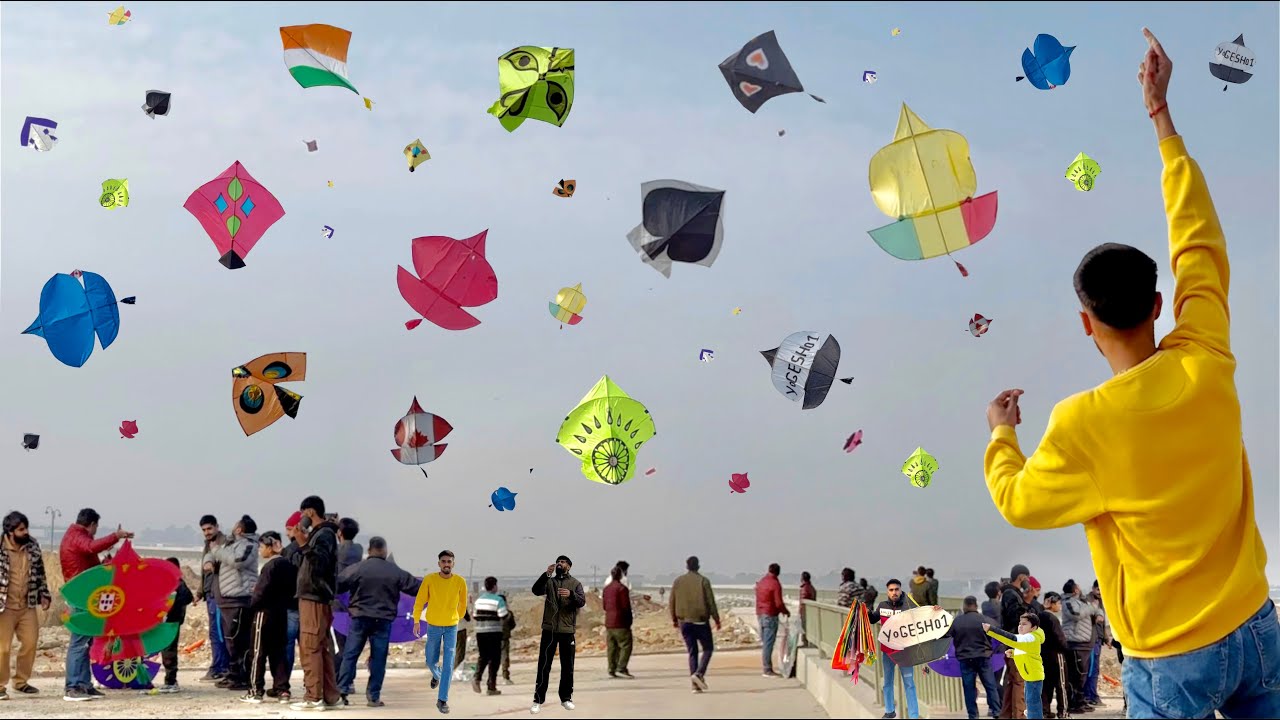 Kite flying 2026 | patang ki video | kite flying | yogesh 01