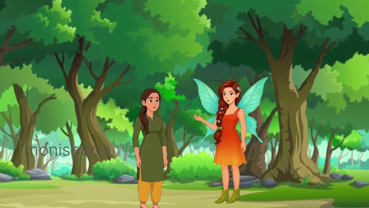 //जादुईपरी और  बोलने वाला जंगल  🌟// Jaduipari aur bolne wala jangle // hindi moral stories.