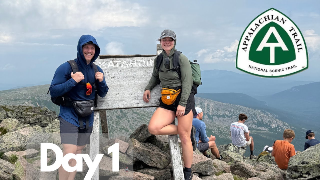 Day 1 | Summiting Katahdin & Thunderstorms | Appalachian Trail Thru Hike SOBO