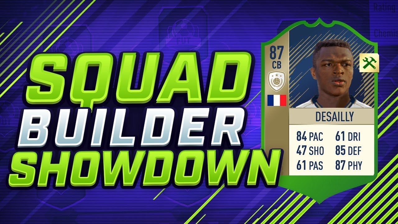 INCREDIBLE ICON DESAILLY SQUAD BUILDER SHOWDOWN vs AJ3 🔥 (500K SQUAD BUILDER SHOWDOWN SPECIAL)