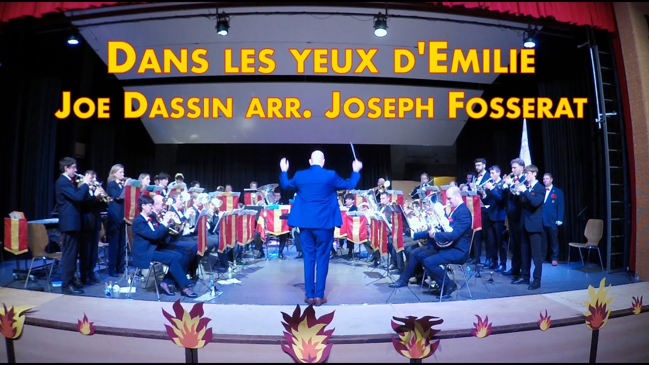 Dans les yeux d'Emilie - Joe Dassin, arr. Joseph Fosserat