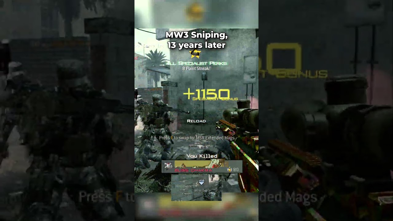 The MSR in 2024 🤯 #callofduty #nostalgia