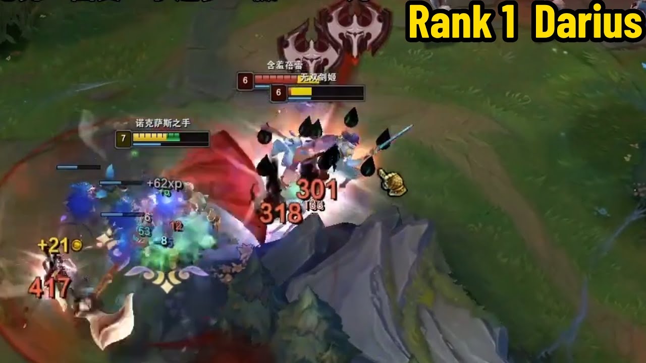 Rank 1 Darius: NO ONE CAN STOP THIS GUY!
