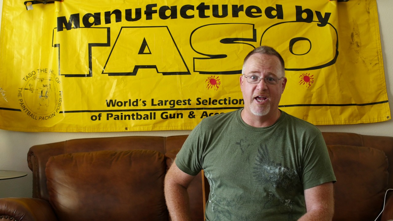 John Pope on his Paintball History with AGS and Taso
