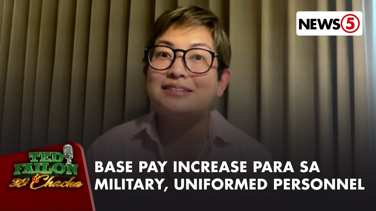 Prof. Magno sa base pay increase ng military, uniformed personnel: Tataas din ang pension